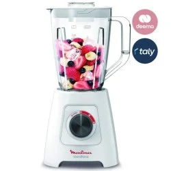 Moulinex Blend force 2 Smoothie Blender 2L Capacity 600W 3 Speeds - White